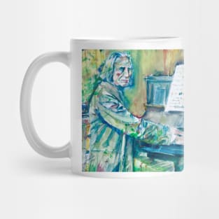 FRANZ LISZT - watercolor portrait .3 Mug